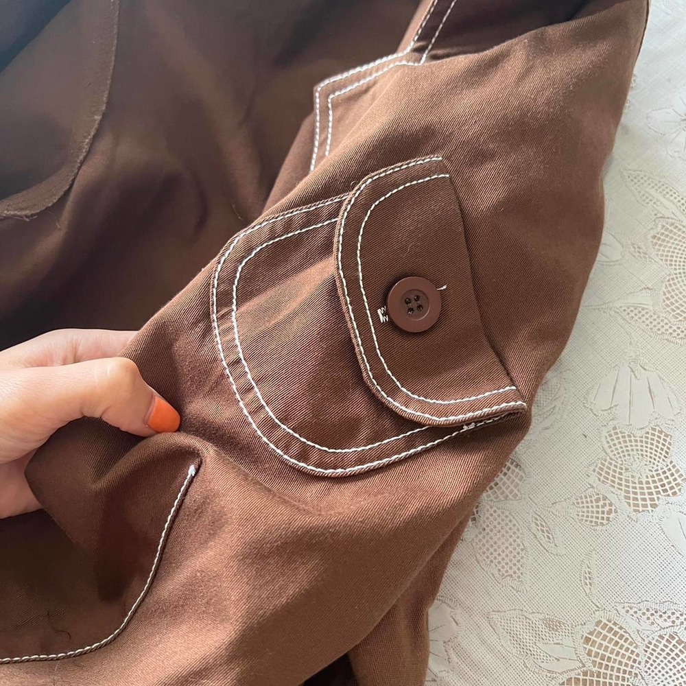 Brown vintage jacket size small - Picture 8 of 8